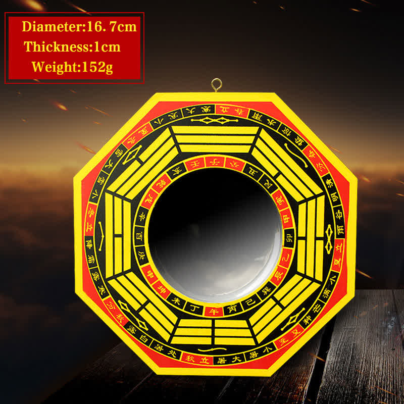 Miroir Feng Shui Bagua pour équilibrer l'énergie du salon