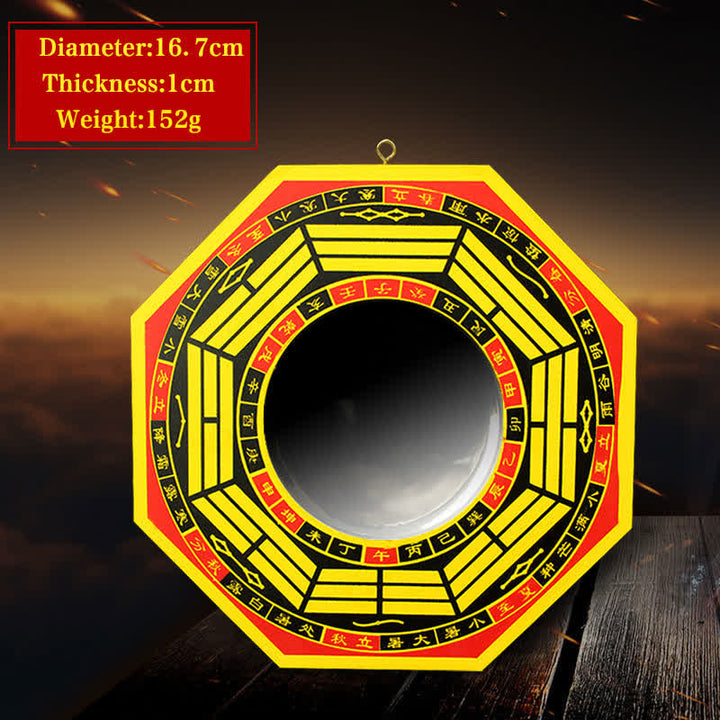 Miroir Feng Shui Bagua pour équilibrer l'énergie du salon