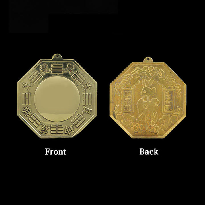 Carte Feng Shui Bagua Carte énergétique de l'équilibre du cuivre