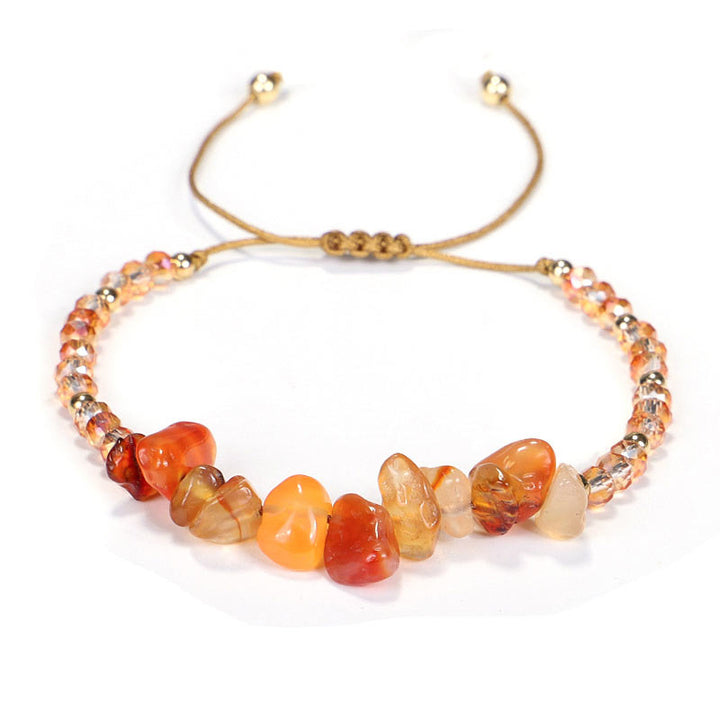 Bracelet tricoté purifiant en améthyste Buddha Stones
