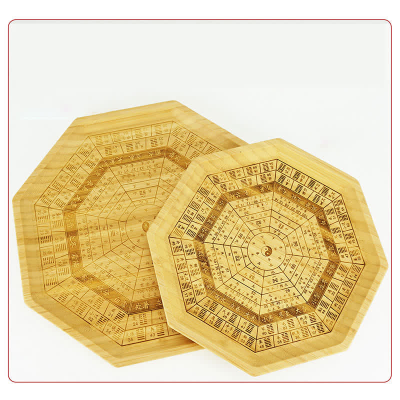 Carte Feng Shui Bambou Bagua Carte Harmonie Énergie