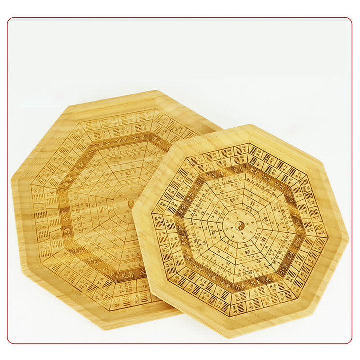 Carte Feng Shui Bambou Bagua Carte Harmonie Énergie