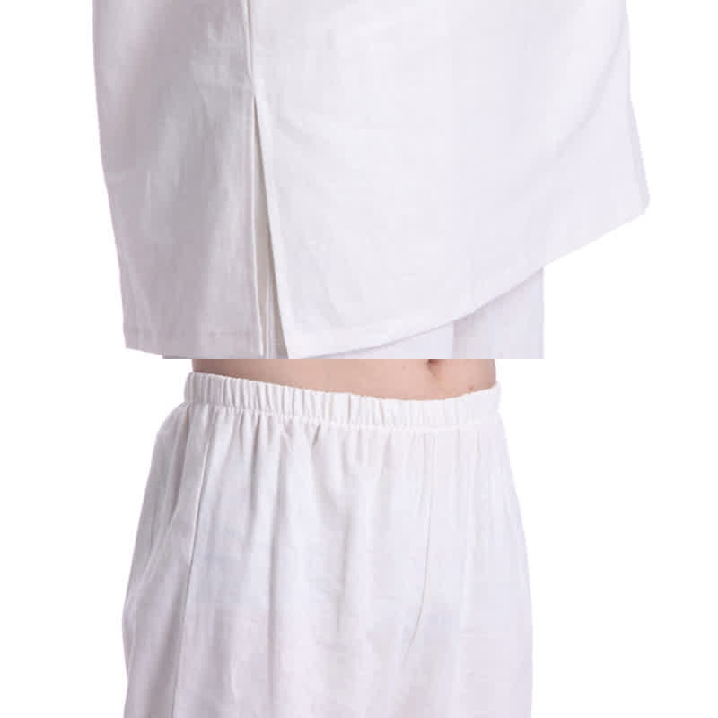 Ensemble de vêtements en coton et lin pour homme Buddha Stones, méditation spirituelle zen, prière - image 15