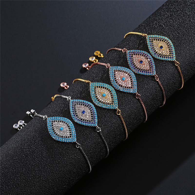 Bracelet de guérison et de protection contre le mauvais œil en Buddha Stones