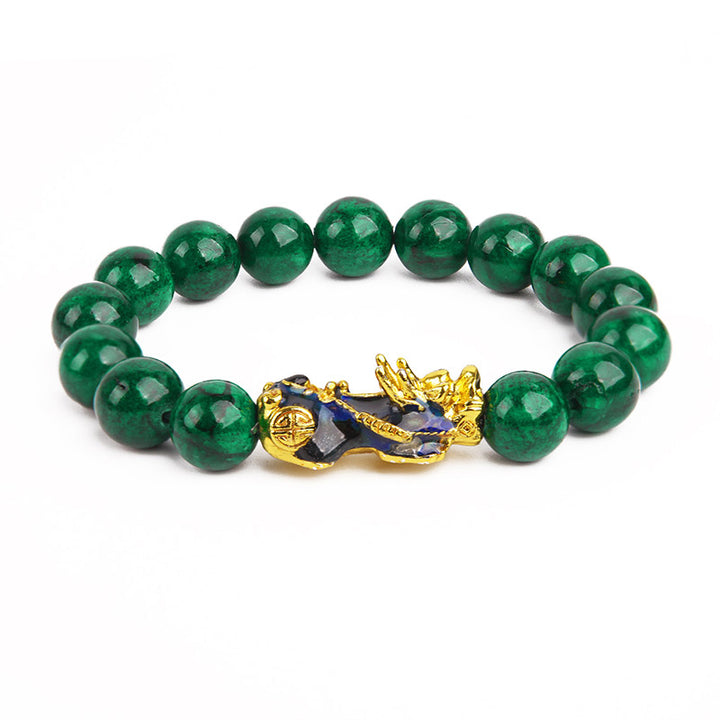Bracelet de protection en jade FengShui PiXiu Buddha Stones