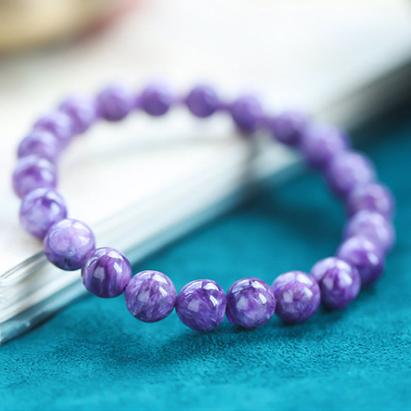 Bracelet de transformation positive en cristal d'améthyste