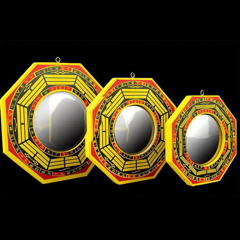 Miroir Feng Shui Bagua pour équilibrer l'énergie du salon