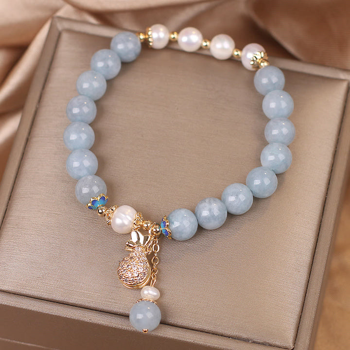 Bracelet porte-bonheur en Buddha Stones