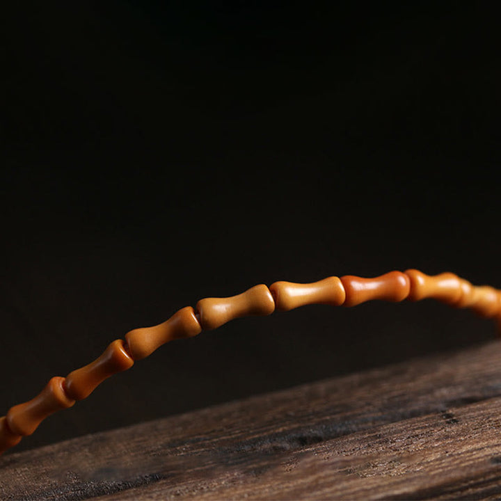 Bracelet porte-bonheur en aventurine verte naturelle avec noyau d'olive et pierres de Buddha Stones
