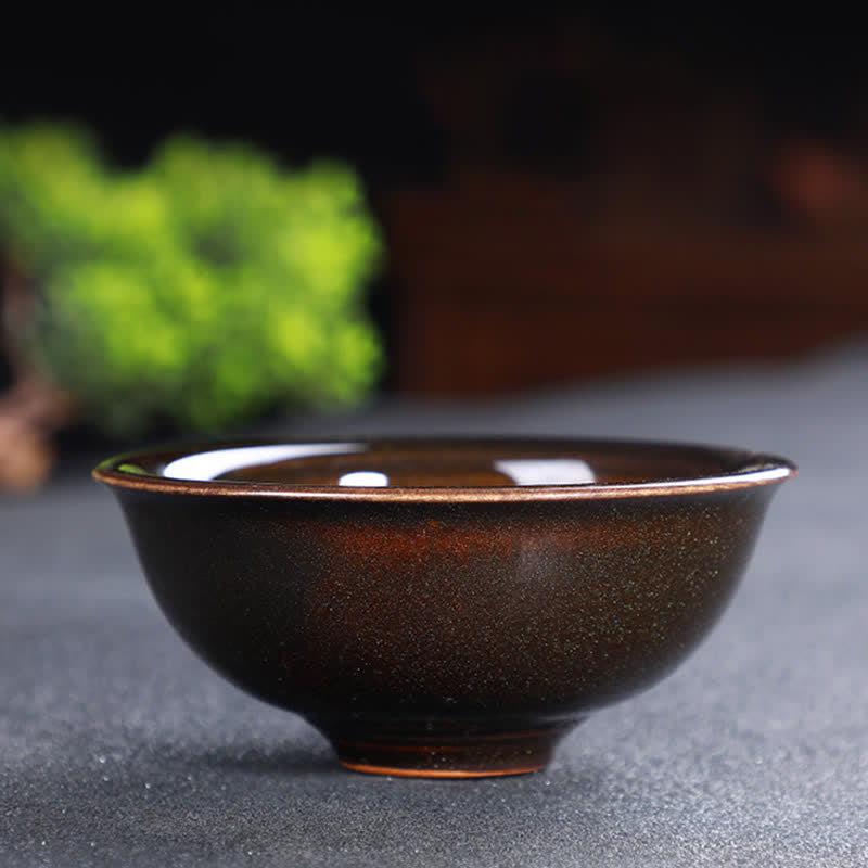 Tasse à thé en céramique colorée avec Buddha Stones pour la maison et le bureau