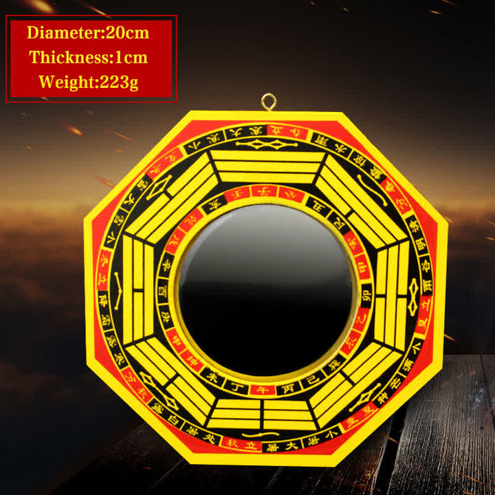 Miroir Feng Shui Bagua pour équilibrer l'énergie du salon