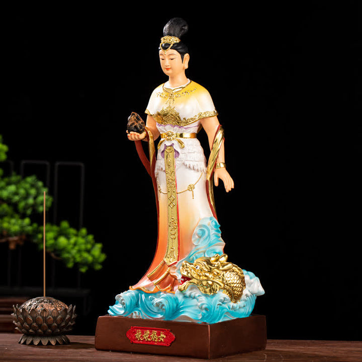 Statue de protection en résine Bodhisattva Nuwa Décoration de la maison - image 1