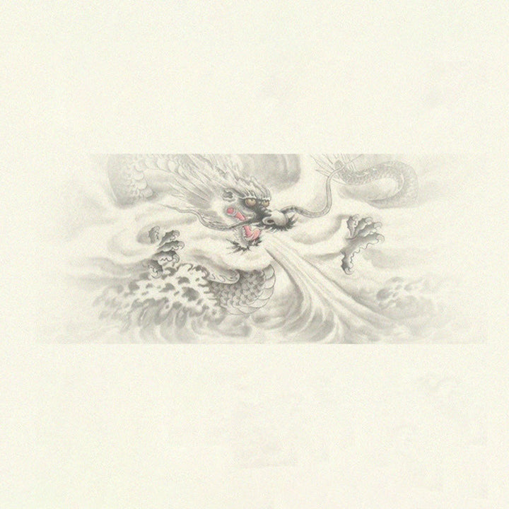 Buddha Stones pendentif en jade naturel avec boucle de paix et protection des neuf dragons de l'année du dragon
