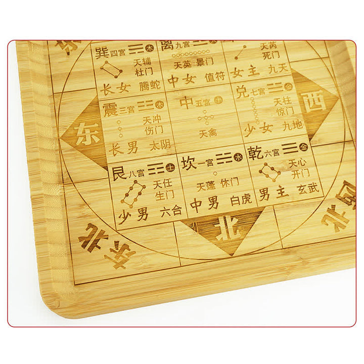 Carte Feng Shui Bambou Bagua Carte Harmonie Énergie