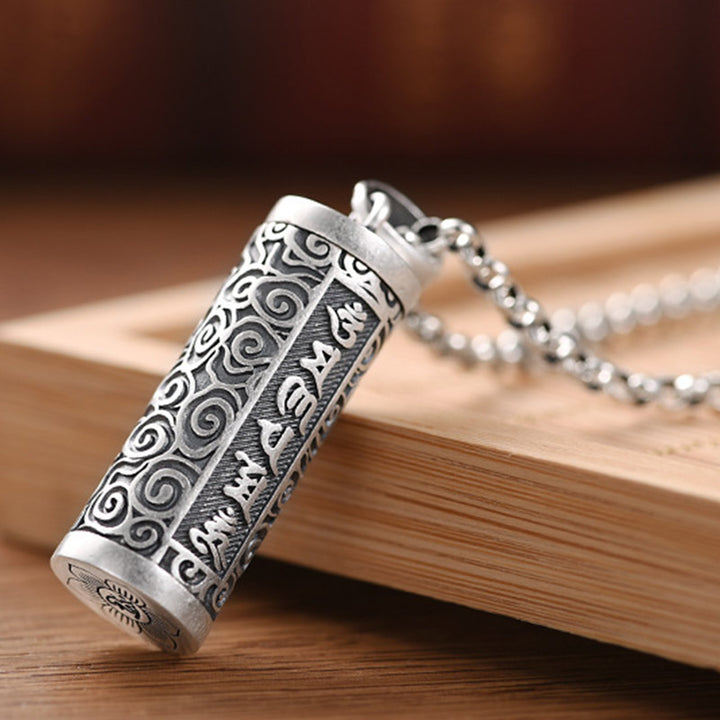 Collier pendentif de protection avec six mots vrais de Buddha Stones - image 5