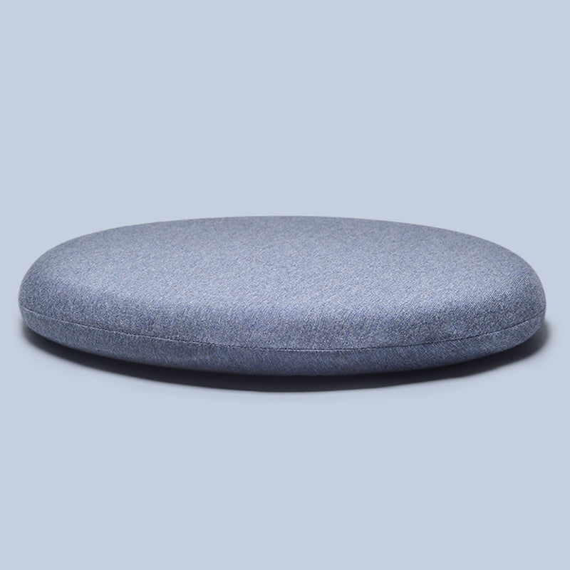 Coussin de siège de méditation en mousse à mémoire de forme, coussin de chaise, décoration pour la maison et le salon - 40 x 40 x 4 cm - Bleu acier clair - image 9