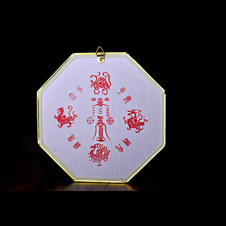 Carte Feng Shui Bagua Équilibre Harmonie Salon Carte Énergie Miroir