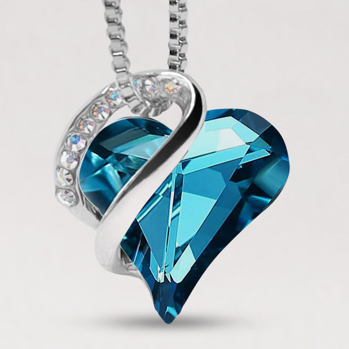 Collier pendentif énergie de guérison pierre de naissance coeur amour Buddha Stones - 12 décembre - Turquoise bleu aigue-marine - image 41