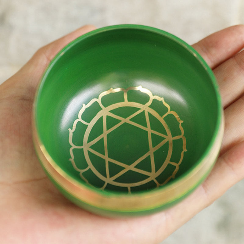 Bol chantant tibétain Buddha Stones fabriqué à la main pour la guérison des chakras et la méditation de pleine conscience - image 7