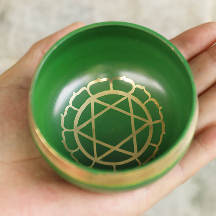 Bol chantant tibétain Buddha Stones fabriqué à la main pour la guérison des chakras et la méditation de pleine conscience - image 7