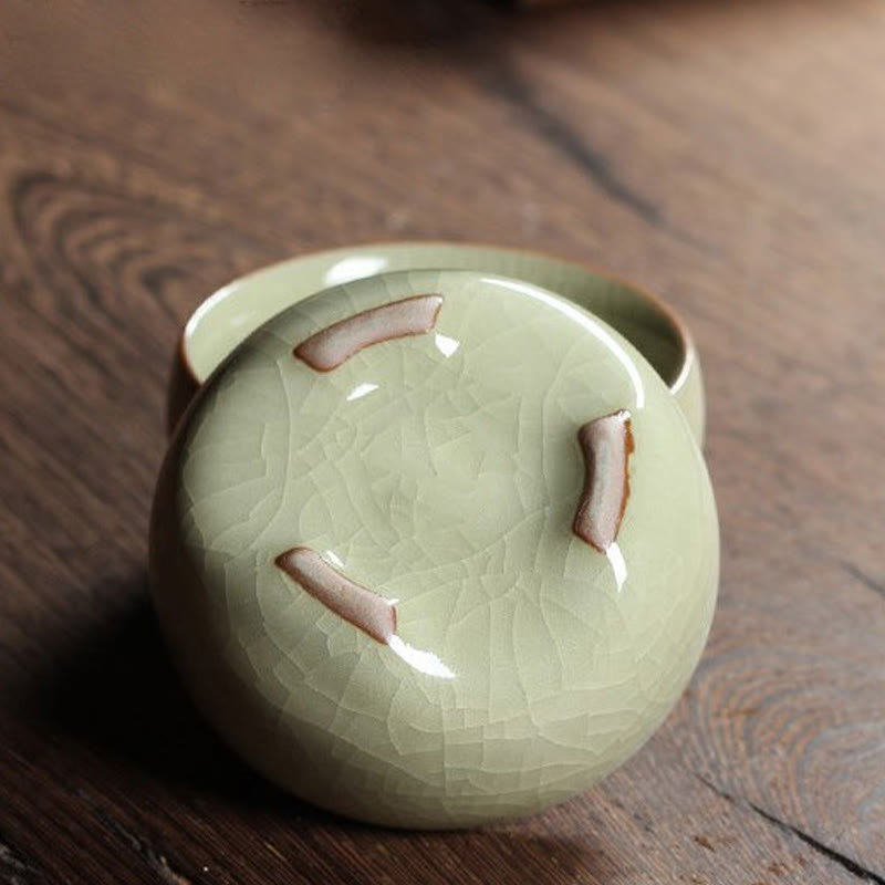 Buddha Stones Poisson Koi Coloré Tasse à Thé en Céramique Tasse à Thé Kung Fu Bol
