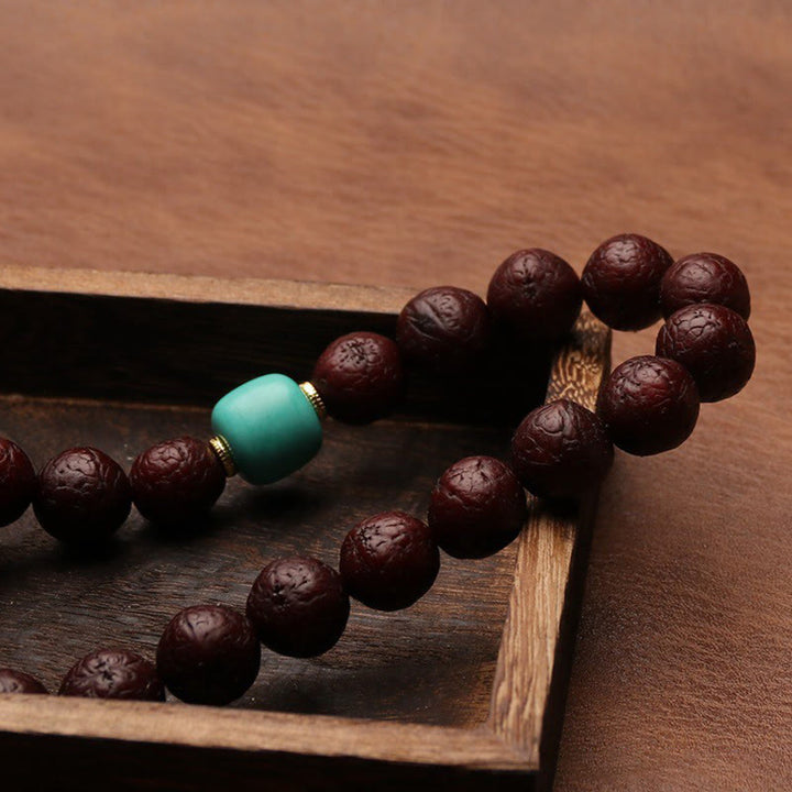 Buddha Stones , graines de Bodhi, porte-bonheur, richesse, pompon, breloque pour poignet