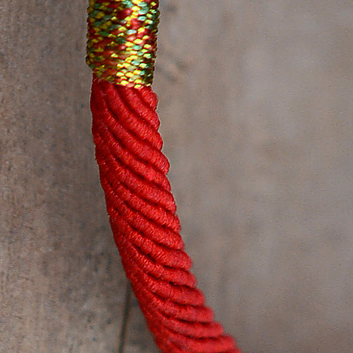 Bracelet porte-bonheur PiXiu en plaqué or 24 carats avec cordon rouge Buddha Stones
