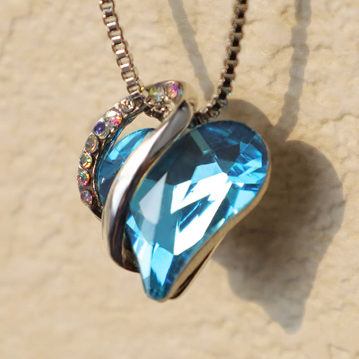 Collier pendentif énergie de guérison pierre de naissance coeur amour Buddha Stones