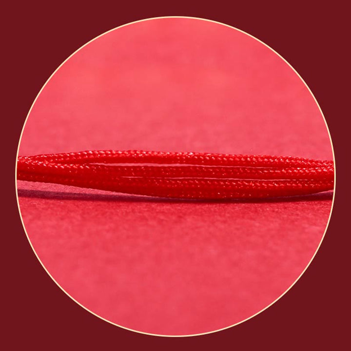 Bracelet tressé en argent sterling 925 Buddha Stones et motif bambou - image 7