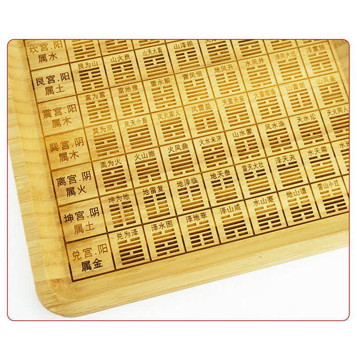 Carte Feng Shui Bambou Bagua Carte Harmonie Énergie