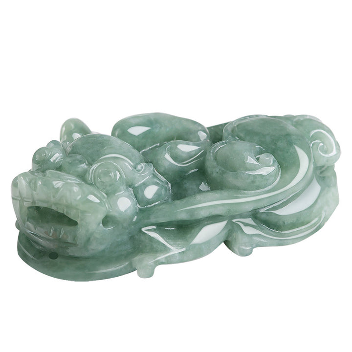 Collier pendentif en jade PiXiu avec Buddha Stones pour la richesse et la chance - image 11