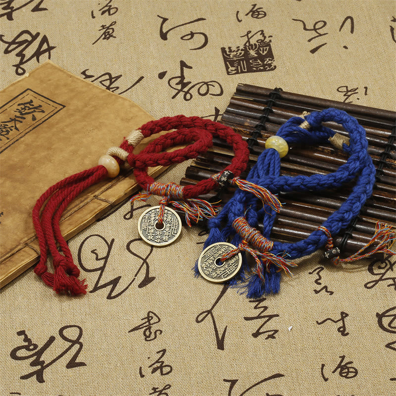 Buddha Stones Fantômes de la montagne Dépensez de l'argent Éloignez les mauvais esprits Bracelet fait main