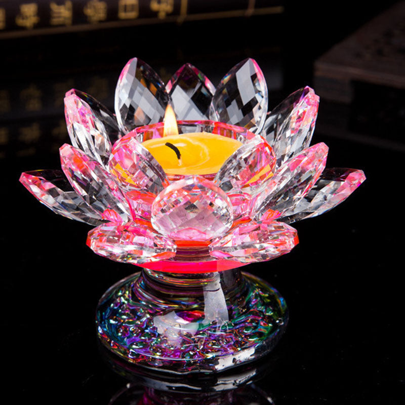 Chandelier décoratif en forme de lotus tibétain - 2 - image 3
