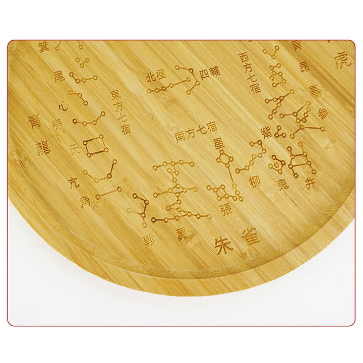 Carte Feng Shui Bambou Bagua Carte Harmonie Énergie