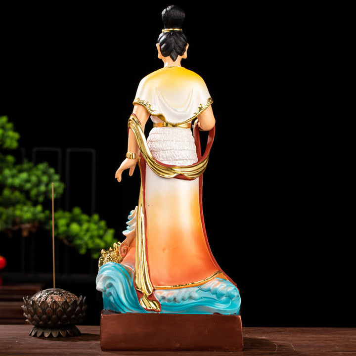 Statue de protection en résine Bodhisattva Nuwa Décoration de la maison - image 5