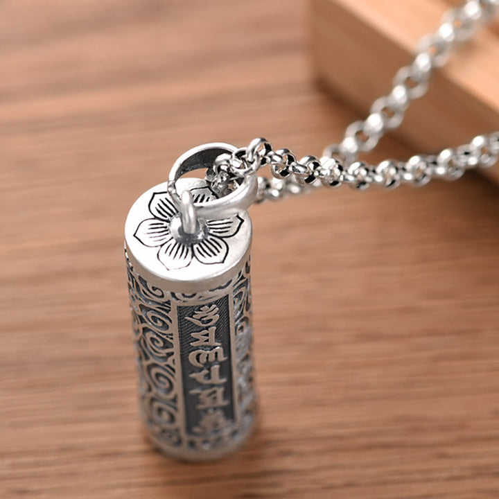 Collier pendentif de protection avec six mots vrais de Buddha Stones - image 6
