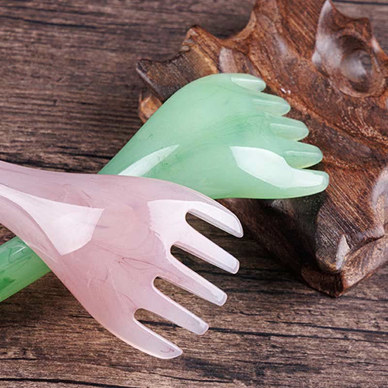 Ensemble d'outils de massage Gua Sha en résine