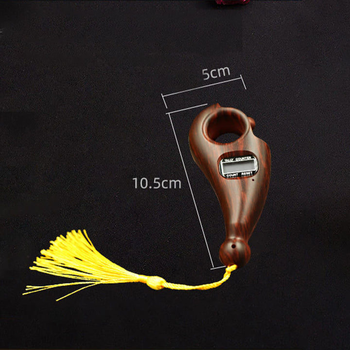 Compteur de perles de prière numérique Bouddha pour prière méditation relaxation doigts actifs