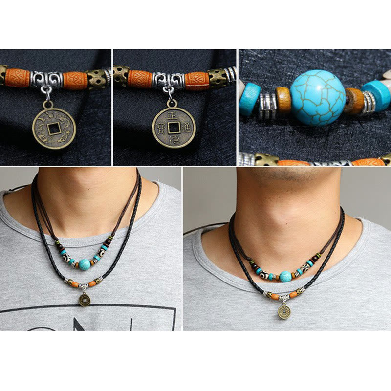 Collier de protection en Buddha Stones