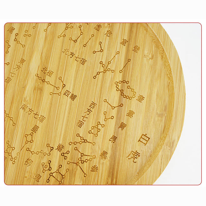 Carte Feng Shui Bambou Bagua Carte Harmonie Énergie