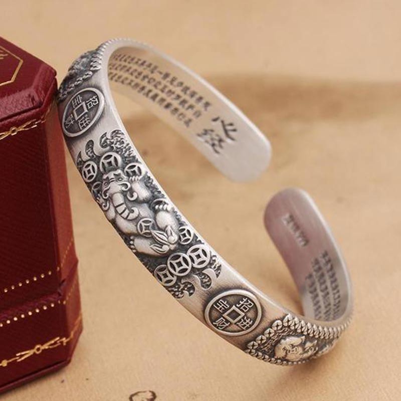 Bracelet réglable de protection FengShui Lucky PiXiu Buddha Stones - image 4