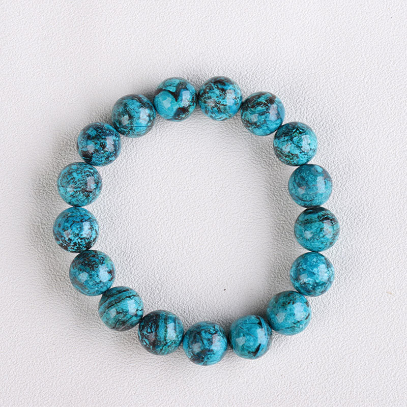 Bracelet force et courage en pierre naturelle de phénix Buddha Stones