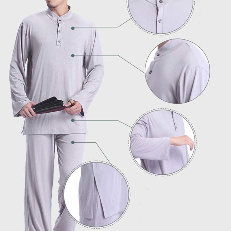 Ensemble de vêtements pour hommes Buddha Stones la méditation, la prière, le yoga, le zen, le tai-chi - image 9