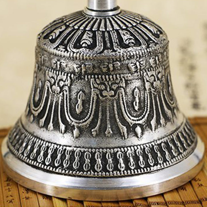 Ensemble de décoration en cuivre avec cloche de méditation tibétaine et vajra dorje Buddha Stones - image 10