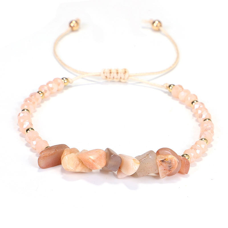 Bracelet tricoté purifiant en améthyste Buddha Stones