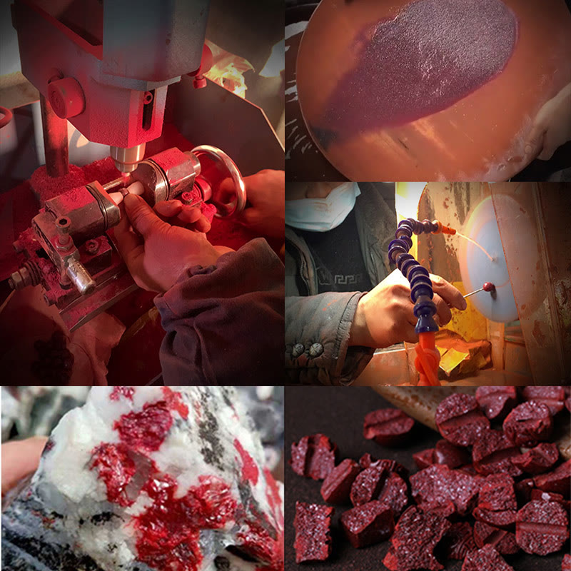 Buddha Stones en argent sterling 925 avec pierres de Bouddha et signe du zodiaque chinois, Bouddha natal, cinabre, Om Mani Padme Hum, calme - image 19