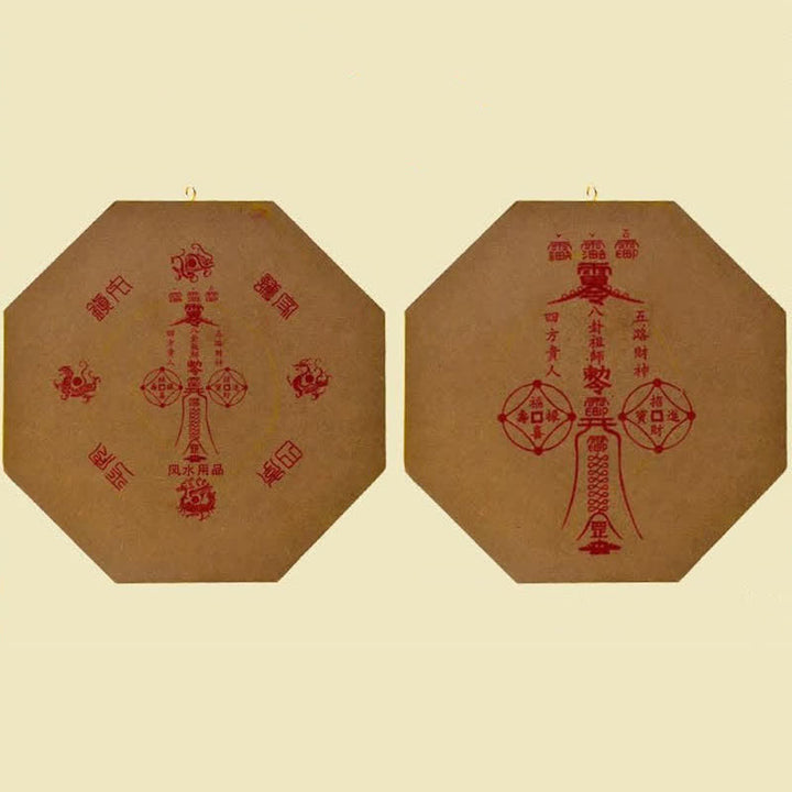 Miroir Feng Shui Bagua pour équilibrer l'énergie du salon