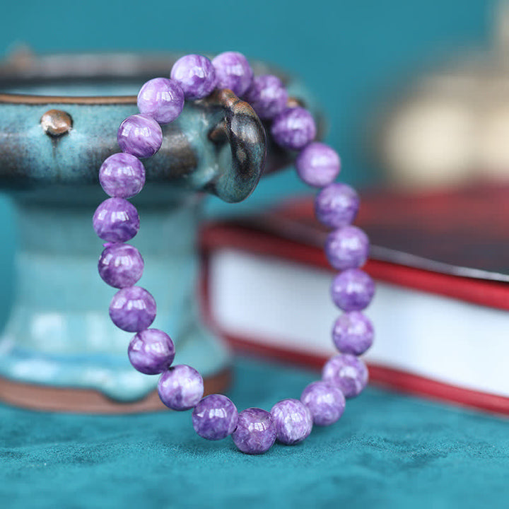 Bracelet de transformation positive en cristal d'améthyste