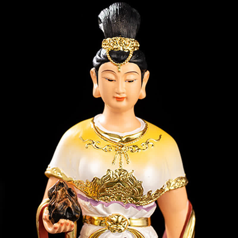 Statue de protection en résine Bodhisattva Nuwa Décoration de la maison - image 2