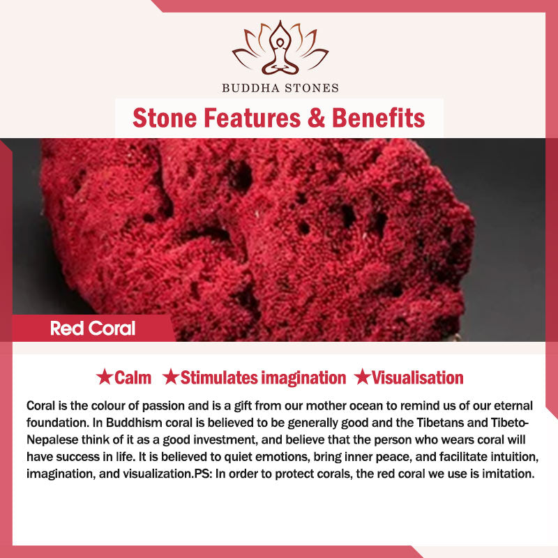 Collier porte-bonheur en pierre de cristal naturelle Buddha Stones - image 12